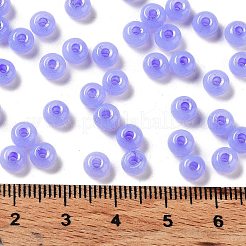 Imitation Jade 3/0 Glass Seed Beads&nbsp;SEED-Z001-A-A04