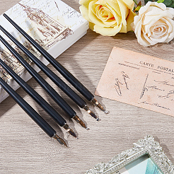 Wooden Dipped Pen&nbsp;AJEW-WH20004-11