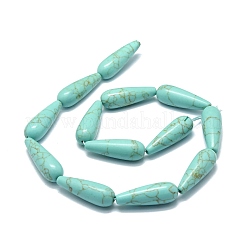 Synthetic Turquoise Beads Strands&nbsp;G-E576-38