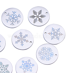 9 Pcs Christmas 304 Stainless Steel Pendants&nbsp;STAS-CJ0001-147