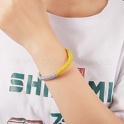 Nylon Threads Braided Bracelet&nbsp;BJEW-SW00058-1