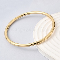 304 Stainless Steel Plain Bangles for Women&nbsp;BJEW-D408-05G