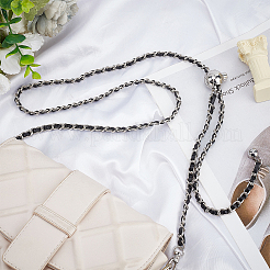 Adjustable Braided PU Leather Bag Handles&nbsp;FIND-WH0036-66