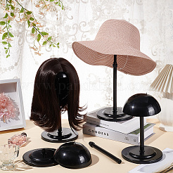 8Pcs Plastic Wig Display Stands&nbsp;ODIS-UN0001-27A
