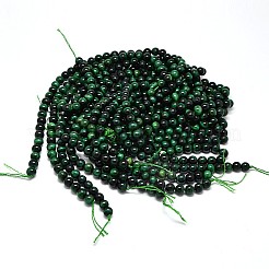 Natural Tiger Eye Beads Strands&nbsp;G-G448-10mm-18A