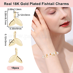 18Pcs Eco-Friendly Brass Charms&nbsp;KK-BBC0015-81