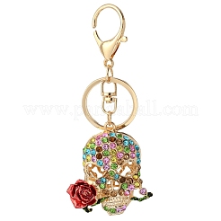 Skull Rose Keychain&nbsp;PW-WGA2C2F-01