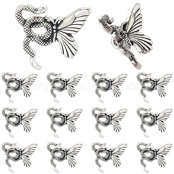 120Pcs Tibetan Style Alloy Beads&nbsp;FIND-SC0017-95AS