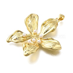 Brass Pendants&nbsp;KK-V002-27G