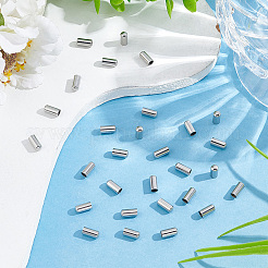 100Pcs 304 Stainless Steel Cord Ends&nbsp;STAS-UN0041-48
