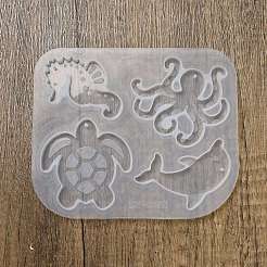 DIY Silicone Sea Animal Theme Pendant Molds&nbsp;SIMO-G011-05B