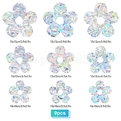 Waterproof PVC Laser No-Glue Stickers&nbsp;DIY-WH0304-221K