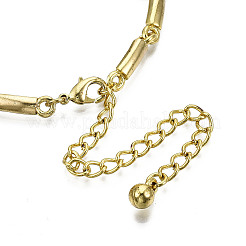 Electroplated Alloy Link Bracelets&nbsp;BJEW-T012-011-RS