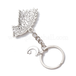 Wolf Tibetan Style Alloy Keychains&nbsp;KEYC-JKC01164