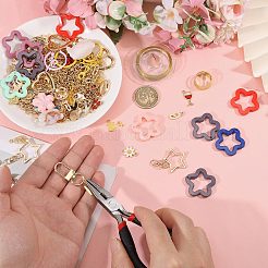 1 Bags DIY Keychain Kit&nbsp;DIY-GL0007-18