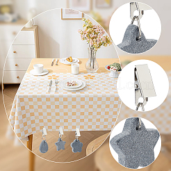 12pcs 4 styles Marble Tablecloth Weights&nbsp;AJEW-WR0002-53