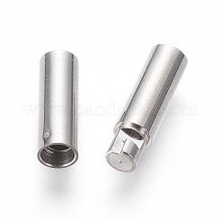 Tarnish Resistant 304 Stainless Steel Bayonet Clasps&nbsp;STAS-L134-02