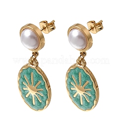 Brass Stud Earrings for Women&nbsp;KK-CBA9D38-04-02