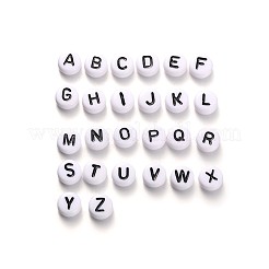520Pcs Alphabet Acrylic Beads&nbsp;MACR-XCP0001-10