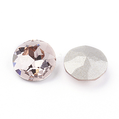 Pointed Back & Back Plated K9 Glass Rhinestone Cabochons&nbsp;RGLA-J012-8mm-391