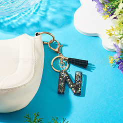 1Pc Resin Letter Keychains&nbsp;KEYC-TADJ0001-09N