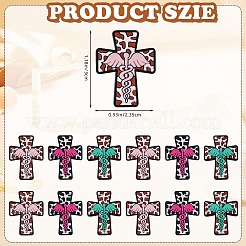 12Pcs 3 Colors Silicone Focal Beads&nbsp;SIL-SZ0002-27