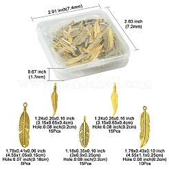 60Pcs Tibetan Style Alloy Pendants&nbsp;TIBEP-FS0001-20