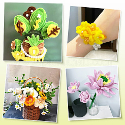 100Pcs DIY Plush Sticks&nbsp;FIND-SP0004-72B