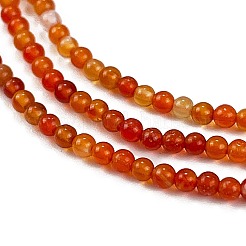 Natural Red Agate Beads Strands&nbsp;G-M438-A10-02