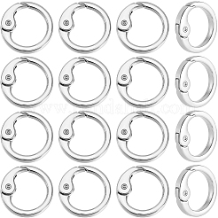18Pcs Alloy Spring Gate Rings&nbsp;FIND-SC0016-59P