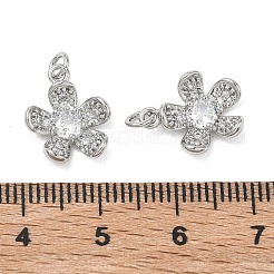 SHEGRACE Brass Clear Cubic Zirconia Pendants&nbsp;XGRQ3K872-542P