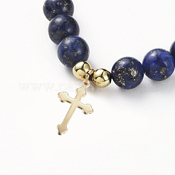 Adjustable Braided Bead Bracelets&nbsp;BJEW-JB04899-04