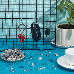 150Pcs 304 Stainless Steel S-Hook Findings&nbsp;STAS-SP0002-13