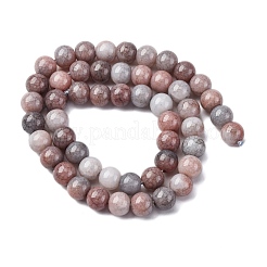 Ombre Effect Dyed Glass Beads Strands&nbsp;X-GLAA-T031-01O-14