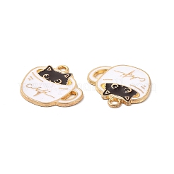 Alloy Enamel Pendants&nbsp;X-ENAM-C005-15G