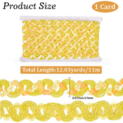 Polyester Paillette Beads&nbsp;OCOR-WH20004-06F