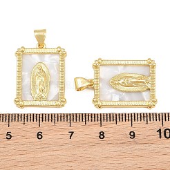 Brass Shell Pendants&nbsp;CU-CBA9482-05G-07