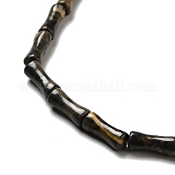 Natural Coffee Jasper Beads Strands&nbsp;G-C245-01