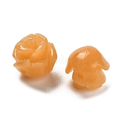 Synthetic Coral Carved Beads&nbsp;CORA-H003-01B-30