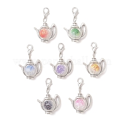 Acrylic Teapot Pendant Decorations&nbsp;HJEW-JM04730