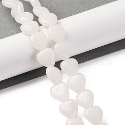 Natural White Jade Beads Strands&nbsp;G-I372-A10-01