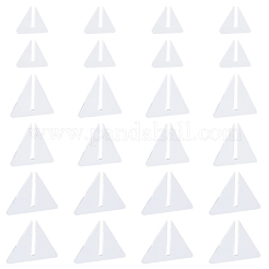24Pcs 3 Styles Triangle Acrylic Stand Base&nbsp;ODIS-CA0001-29