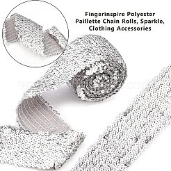 Polyester Paillette Chain Rolls&nbsp;OCOR-FG0001-15B