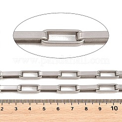 201 Stainless Steel Paperclip Chains&nbsp;CHS-H118-20P