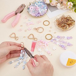 DIY Keychain Making Kits&nbsp;DIY-JOY0001-10