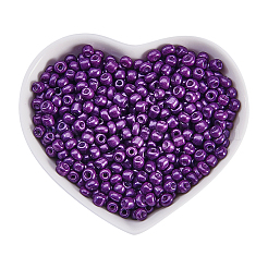 6/0 Baking Paint Glass Seed Beads&nbsp;SEED-OL0002-09-4mm-10