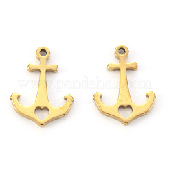 PVD Vacuum Plating 304 Stainless Steel Charms&nbsp;X-STAS-N092-100G