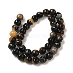 Natural Agate(Dyed & Heated) Beads Strands&nbsp;G-H066-B06-03