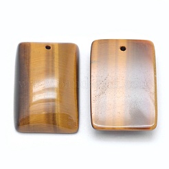 Natural Tiger Eye Pendants&nbsp;G-E490-L01