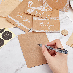 Thanksgiving Day Theme Kraft Paper Gift Card&nbsp;AJEW-WH0041-25